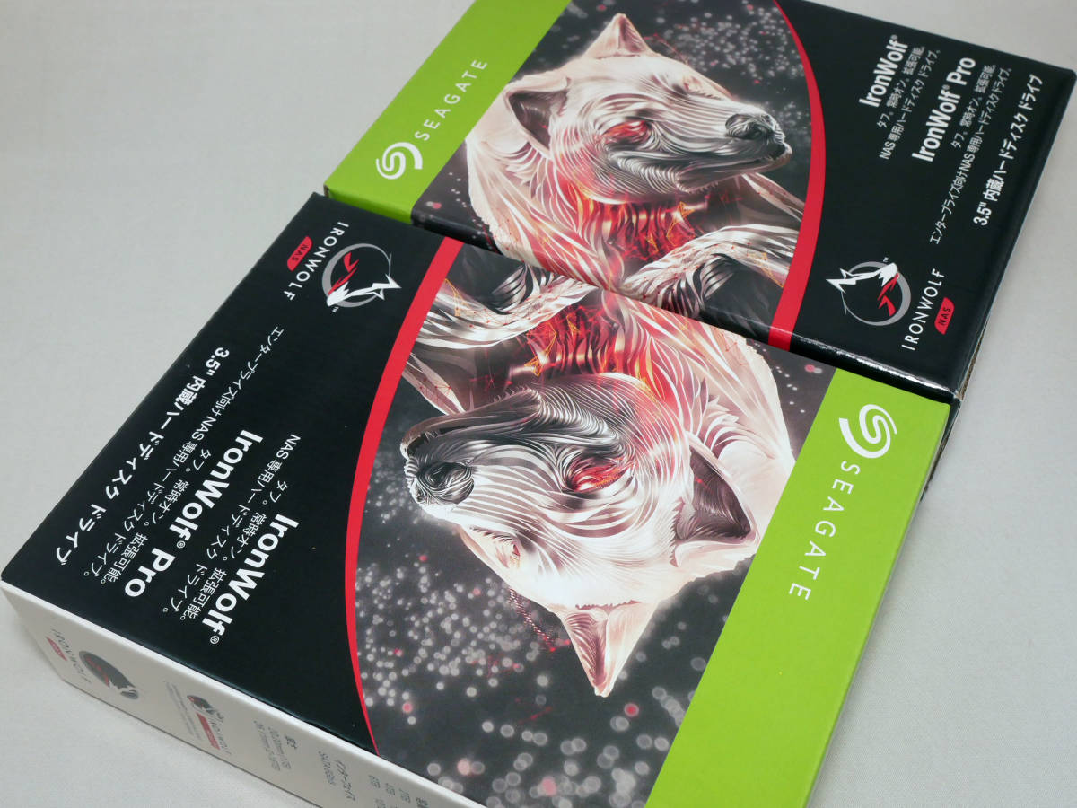 新品未開封 3.5インチ HDD ハードディスク SEAGATE IronWolf 8TB ST8000VN004 2個 [8TB / 7200rpm / IronWolfシリーズ]