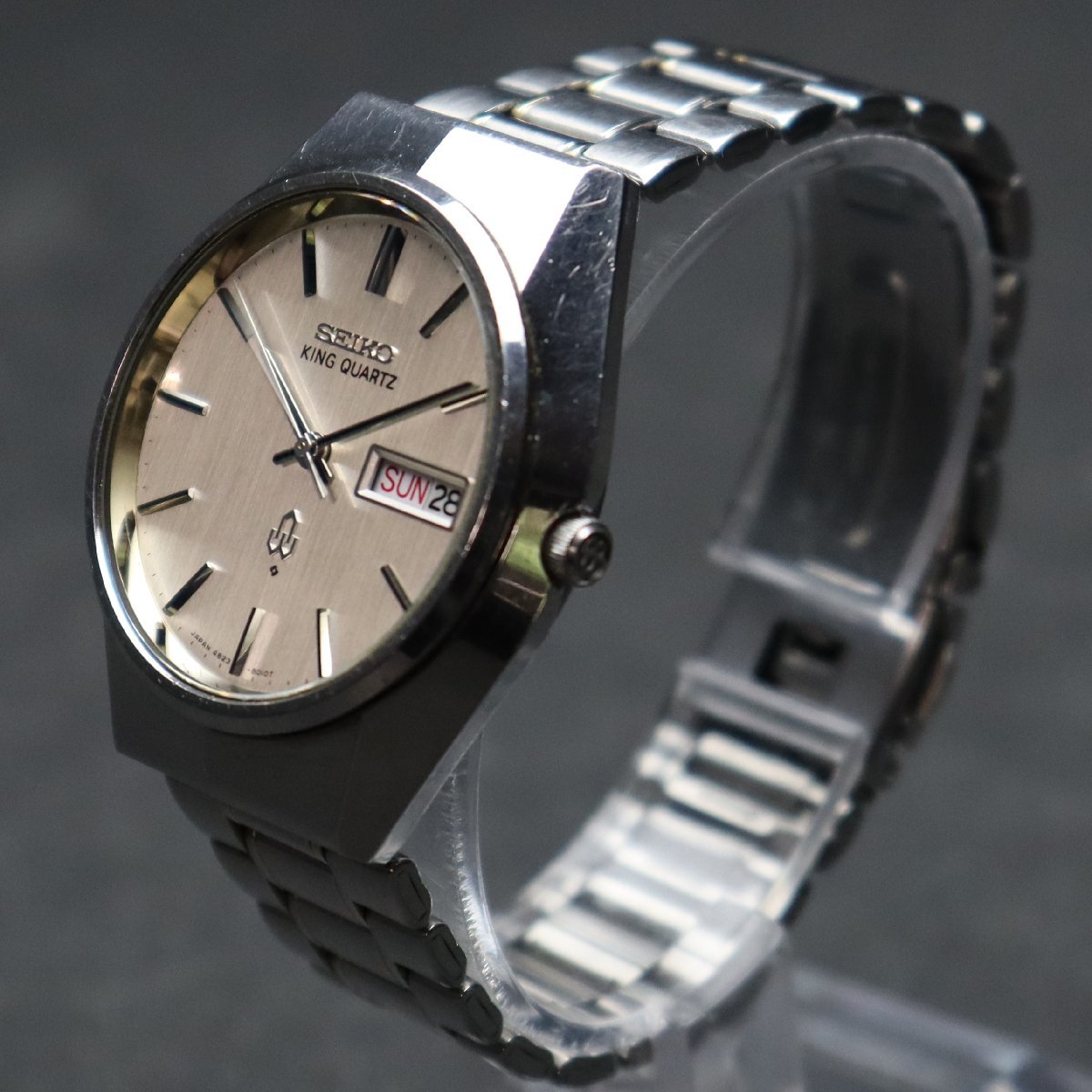 ジャンク品 セイコー キングクォーツ 4823-8010 不動品 2436 ジャンク 