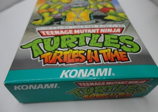 難あり】SFC タートルズ イン タイム（中古】SFC ティーンエイジ 