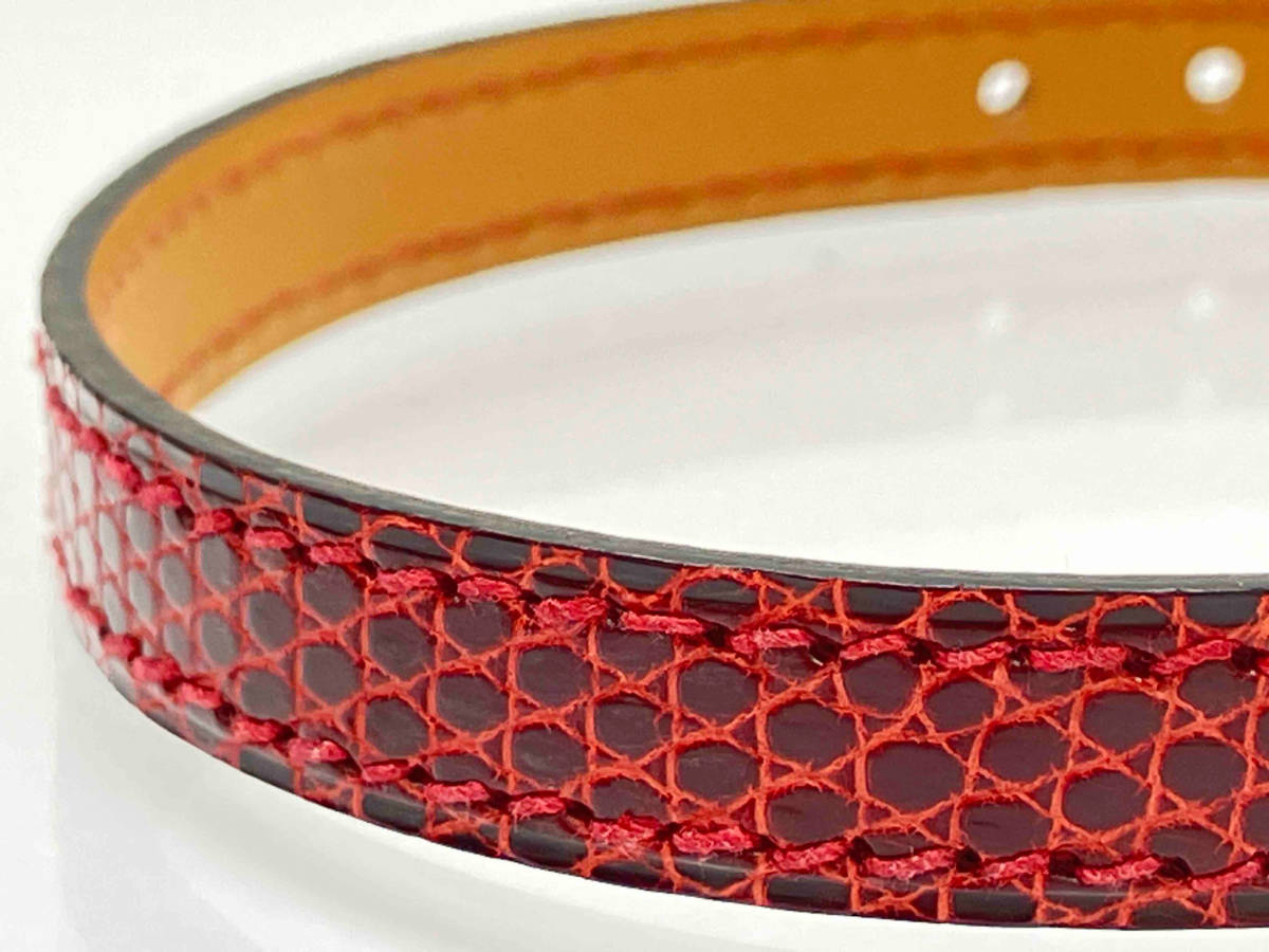 人気SALE，豊富な エルメス【HERMES】猫用 首輪 鈴付き リザード 首