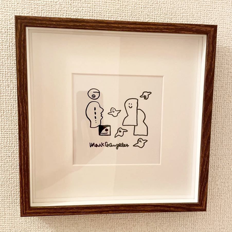 mark gonzales マークゴンザレス gonz 原画 アート 額入 格安スタート/コレクション放出中!/マークゴンザレス/mark gonzales
