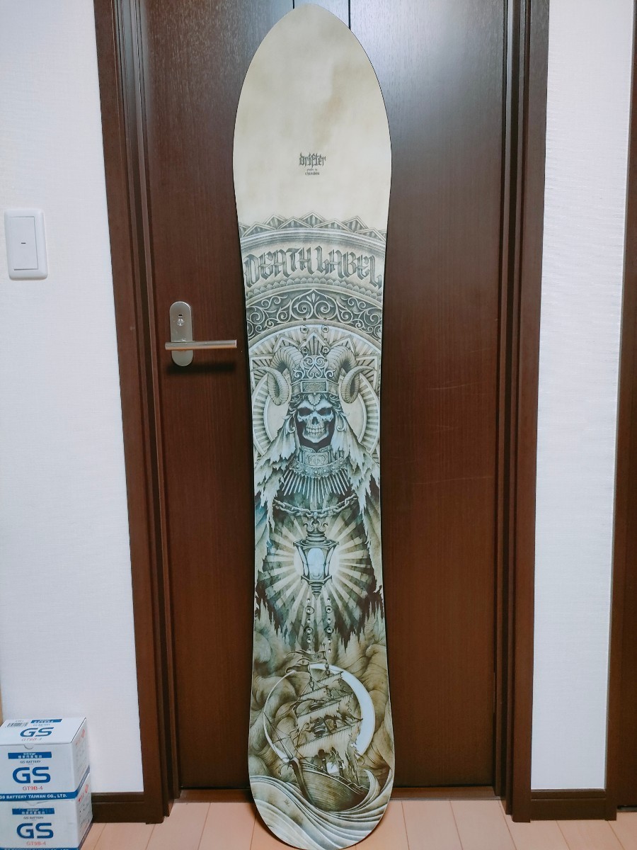 【最終値下げ】DEATHLABELデスレーベル　DRIFTER ドリフター158 DEATH LABEL THE DRIFTER 158 LIMITED 中古 LABEL DEATH DRIFTER