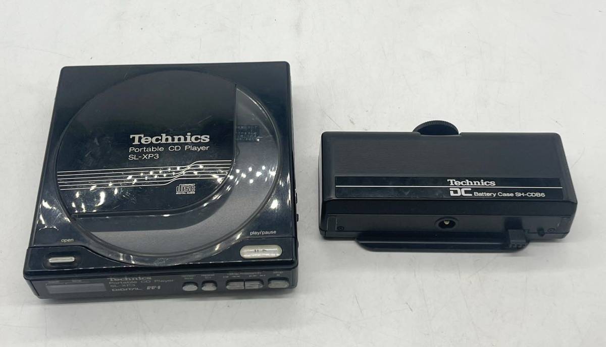Technics ポータブルCDプレーヤー SL-XP3 ブラック 最 安値 価格テレビ