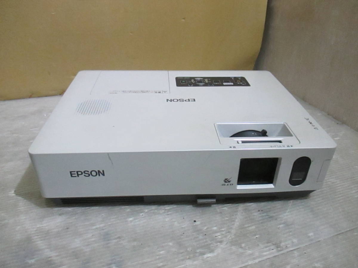 A3-3/E5929-2]☆EPSON プロジェクター EMP-1810 ランプ使用時間 高輝度