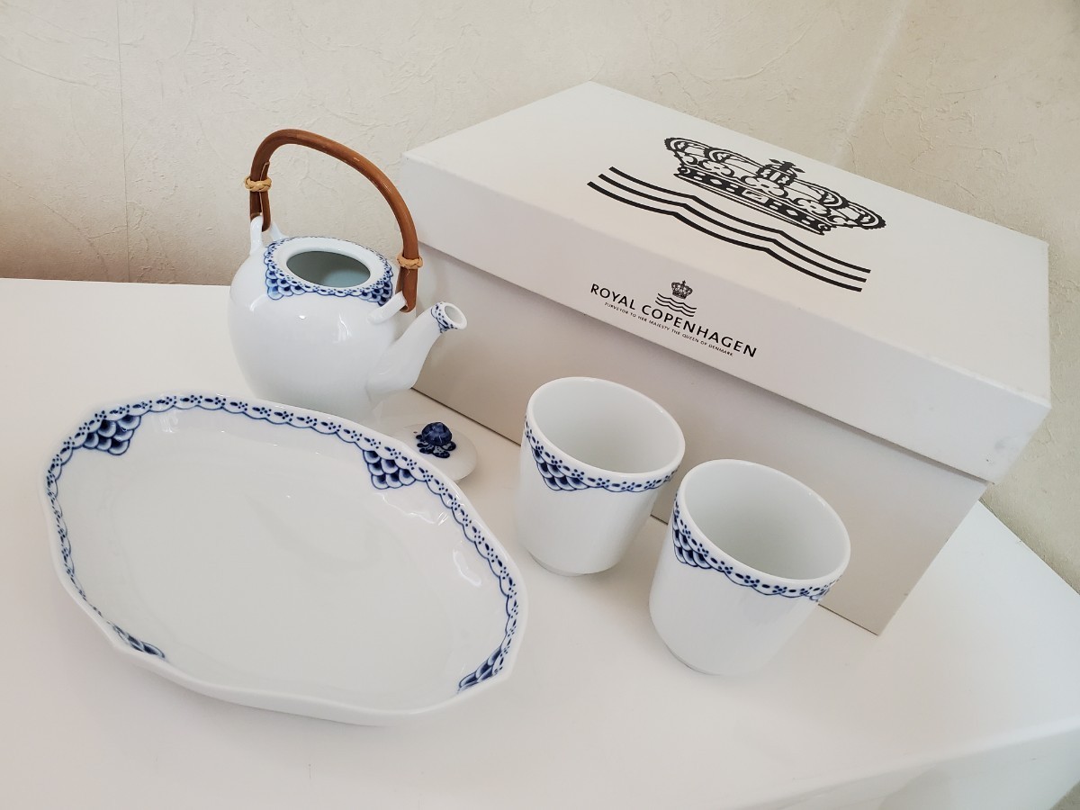 クリアランス正規品 新品未使用ロイヤルコペンハーゲン 茶器 セット