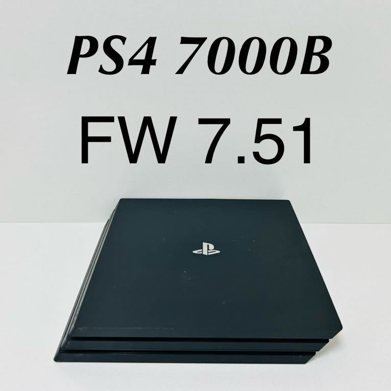 【人気，高品質】 SONY PlayStation4 PS4 Pro CUH-7000B システムソフトウェア7.51(PS4本体)｜売買されたオークション情報、yahooの商品情報をアーカイブ公開 - オークファン PS4本体