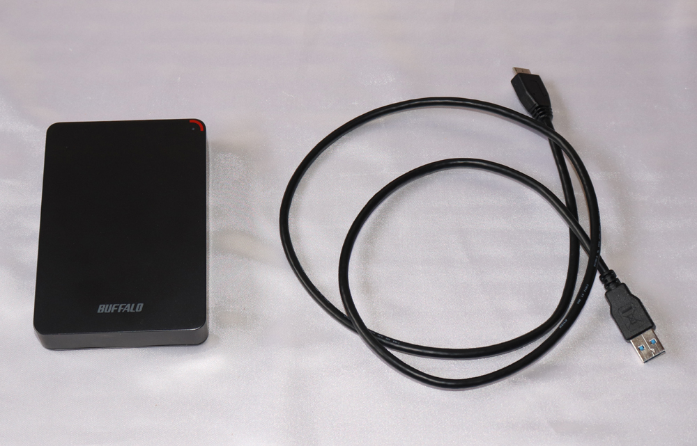 バッファロー BUFFALO HD-PNF3.0U3-GBE [ポータブルハードディスク USB3.1/USB3.0用 耐衝撃 3TB ブラック]