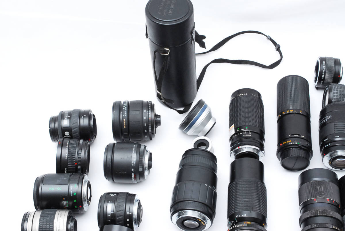 35個くらいジャンクカメラレンズなどまとめ売り ジャンク まとめて