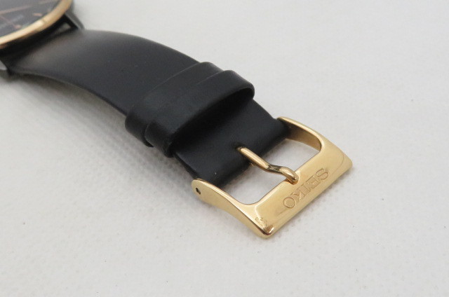 1円～【極美品】SEIKO セイコー ゴールドフェザー復刻版 7N01-0JR0