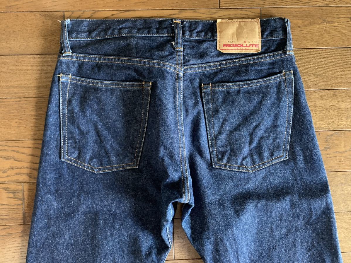 0 RESOLUTE リゾルト リゾルト712 濃紺リゾルト [WAIST26-34 