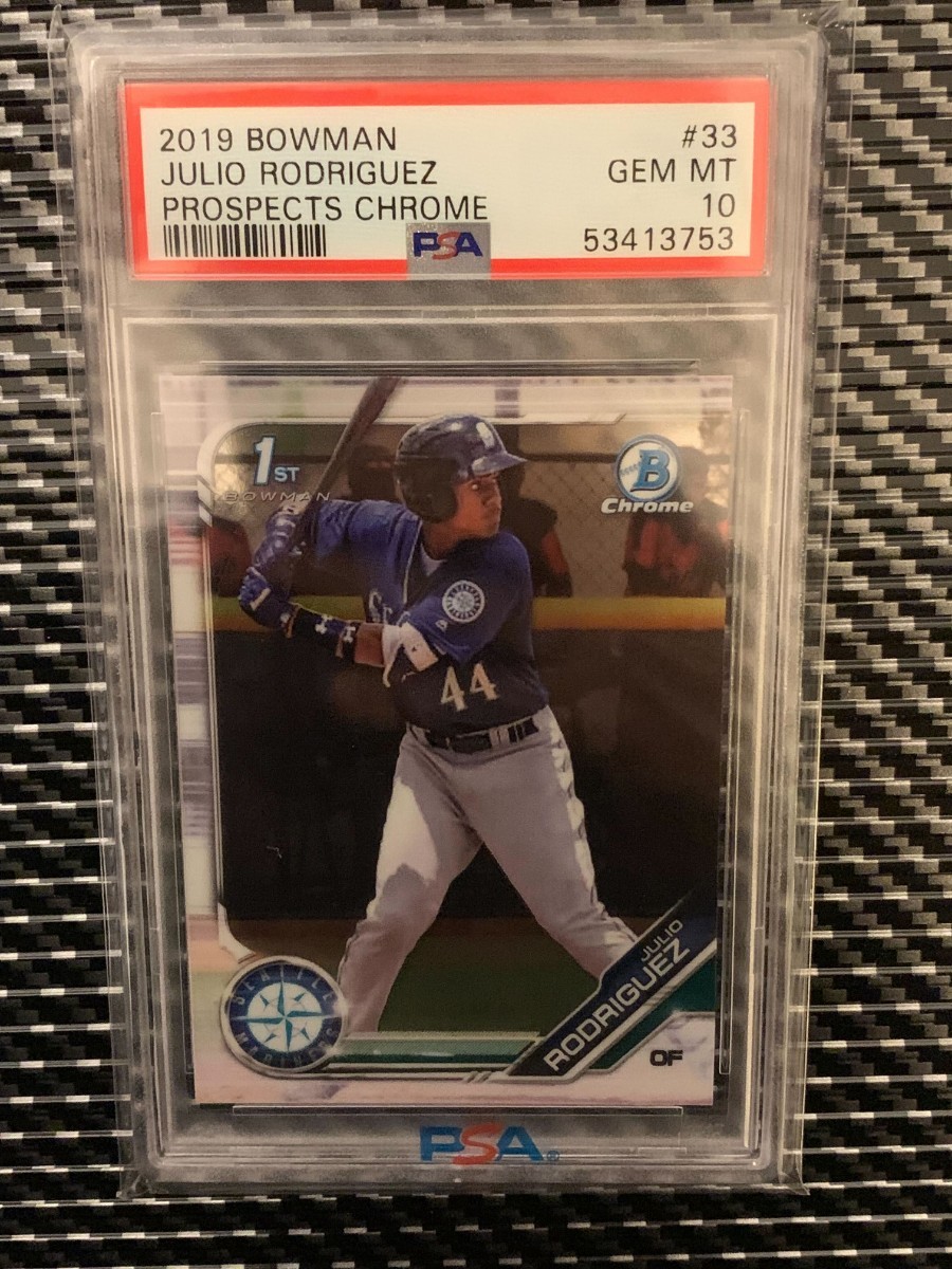 psa10 topps 1st bowman Chrome フリオ・ロドリゲス RC ルーキーカード 