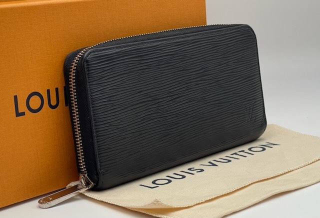 驚きの破格値，新作登場 使用感少 ルイ ヴィトン エピ ジッピー ウォレット ラウンドファスナー 長財布 本物 黒 １円 メンズ レディ 新型(エピライン)｜売買されたオークション情報、yahooの商品情報をアーカイブ公 服飾小物