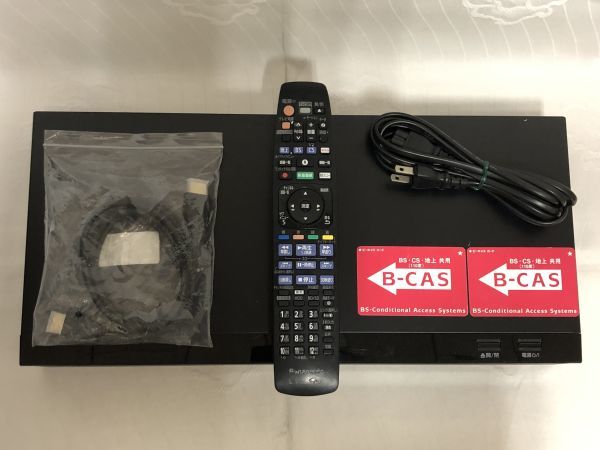 動作OK】Panasonic DMR-BRX4020 ブルーレイレコーダー 純正リモコン B