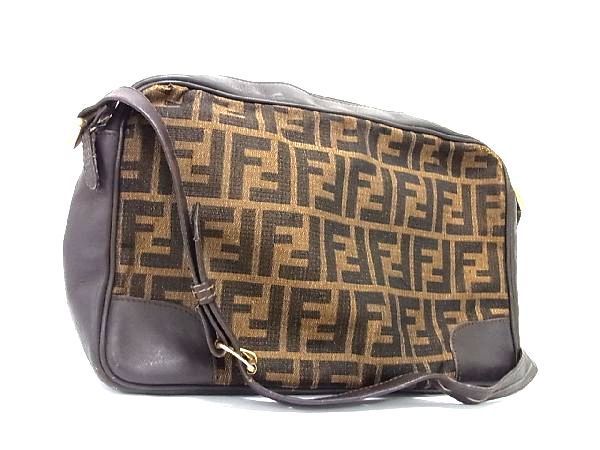 Fendi ズッカ フェンディ ヴィンテージバッグ 1円 FENDI フェンディ