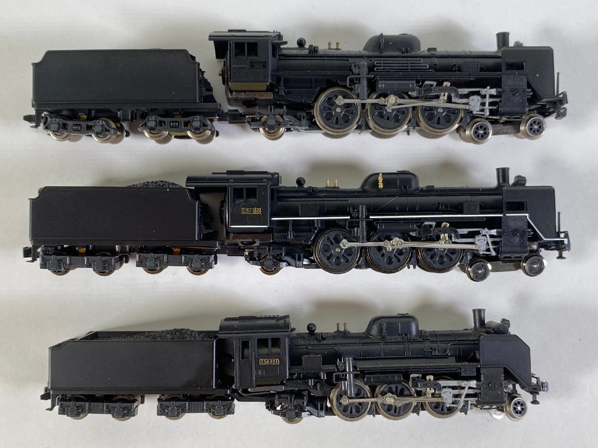 6-70＊Nゲージ KATO C57 C58 蒸気機関車 まとめ売り カトー 鉄道模型 