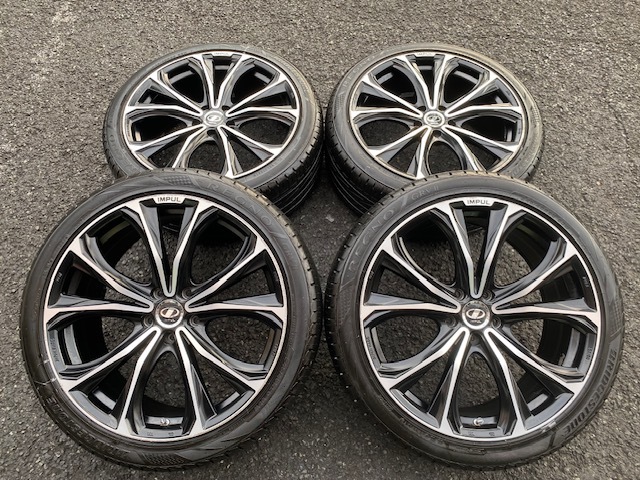 エルグランドに！インパル AURA SX-50 8.5J-20インチ ET49 PCD114.3-5