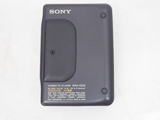 希少】SONY ソニー WM-DD9 DD QUARTZ WALKMAN ポータブルカセット