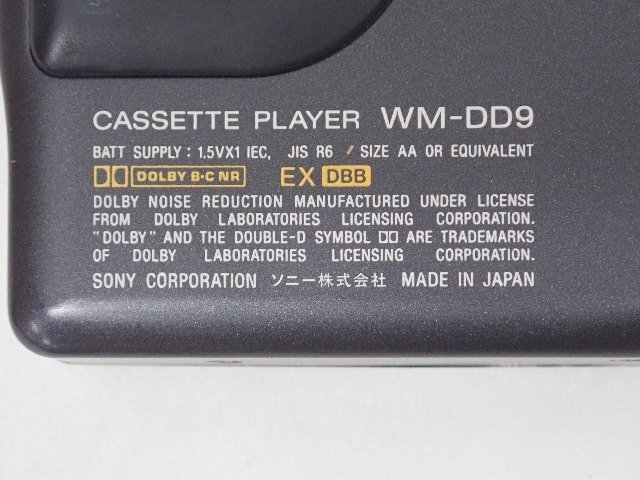 希少】SONY ソニー WM-DD9 DD QUARTZ WALKMAN ポータブルカセット