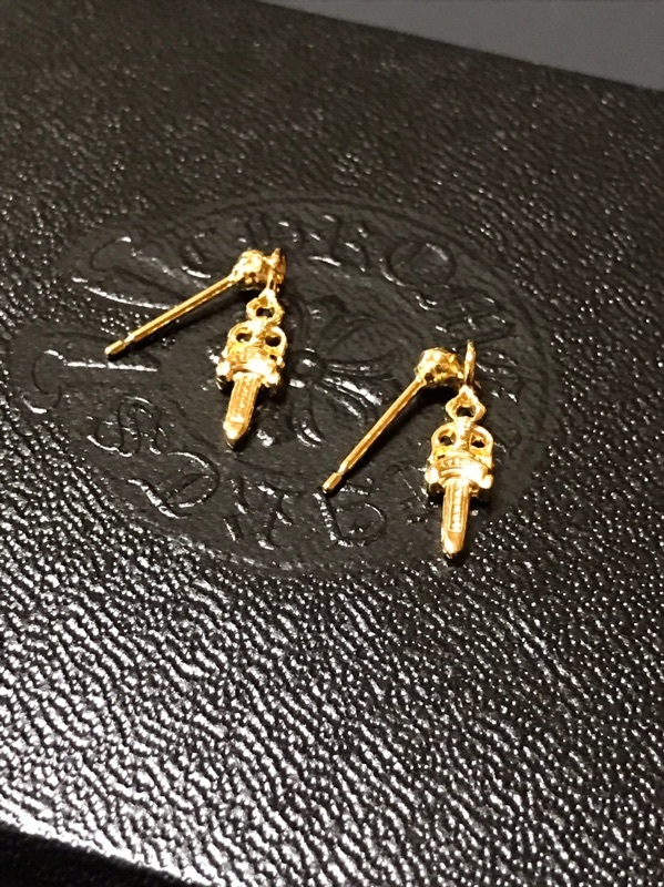 クロムハーツ ダガー ピアス 22k 正規品 クロムハーツ☆ダガー