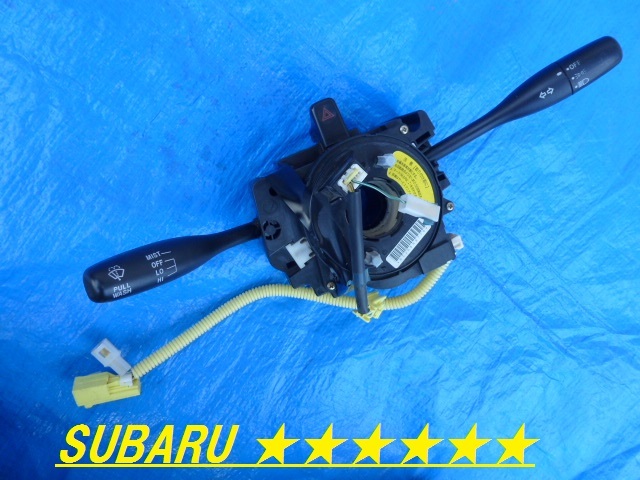 ♪♪♪ H17年 サンバートラック TT1 TT2 コンビネーションスイッチ ディマー スパイラルケーブル ハザード レバー 動作OK♪♪♪