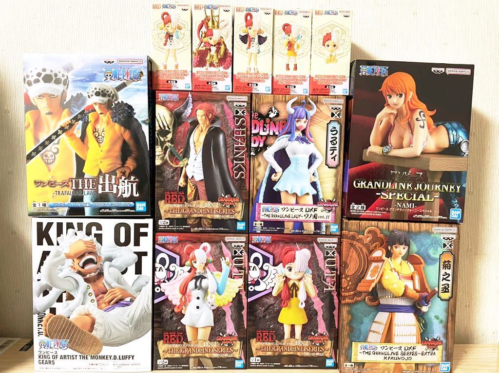 新品未開封13種 ワンピースフィギュア king of artist ギア5 ルフィ 