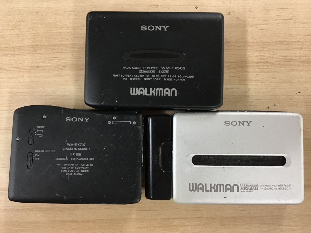 SONY WALKMAN 録再機 カセットウォークマン WM-RX707