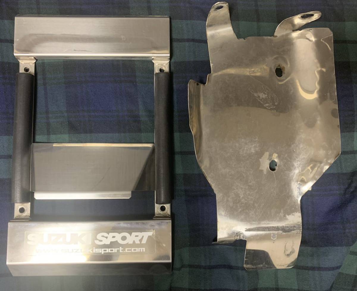 ジムニー jb23w インタークーラー システムエンジニア 整流ブレード ステンレス ※おまけ 手作りアンダープレート ラノーズ エアbプレート