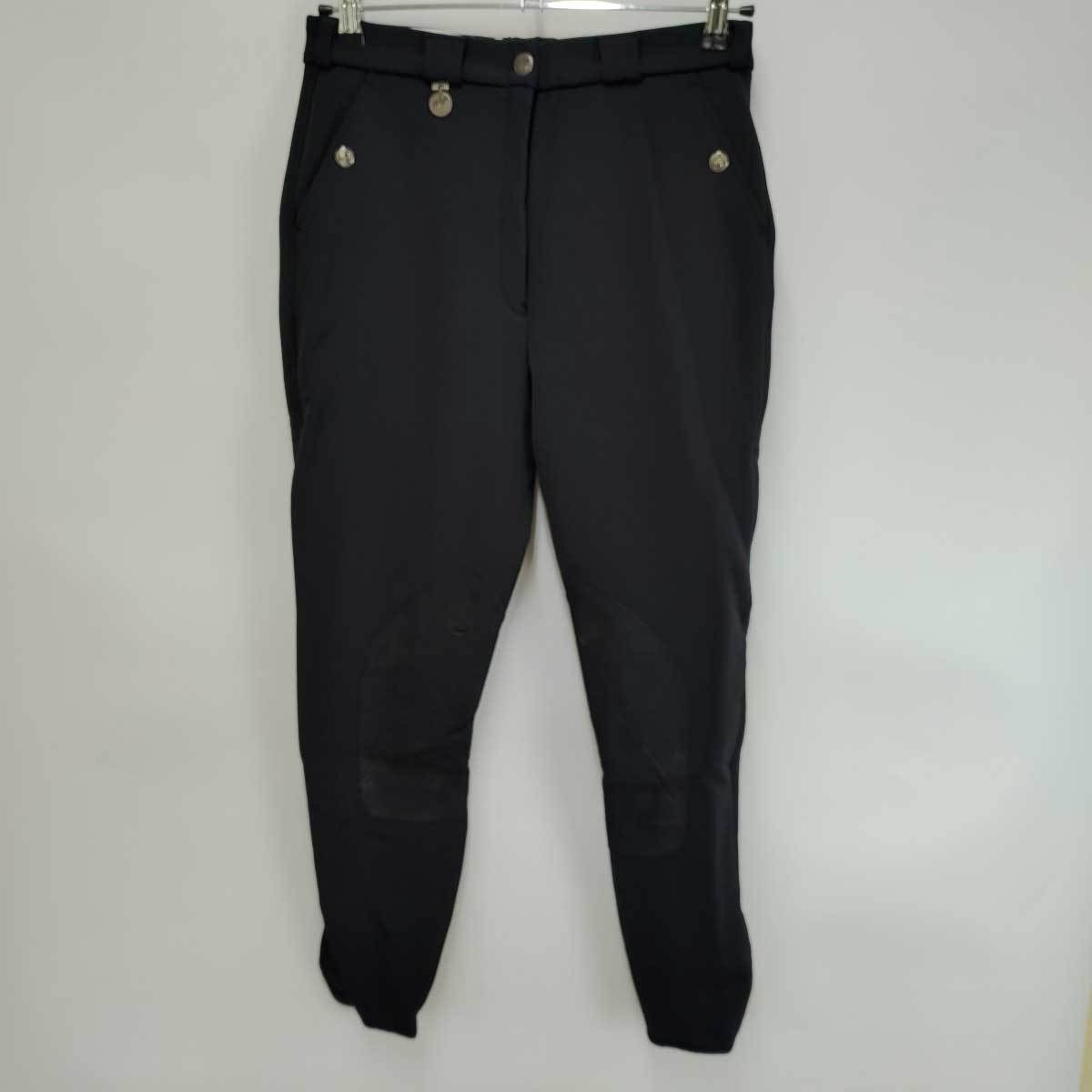 中古】ピカー 乗馬 キュロット 40 ブラック 8107 レディース PIKEUR