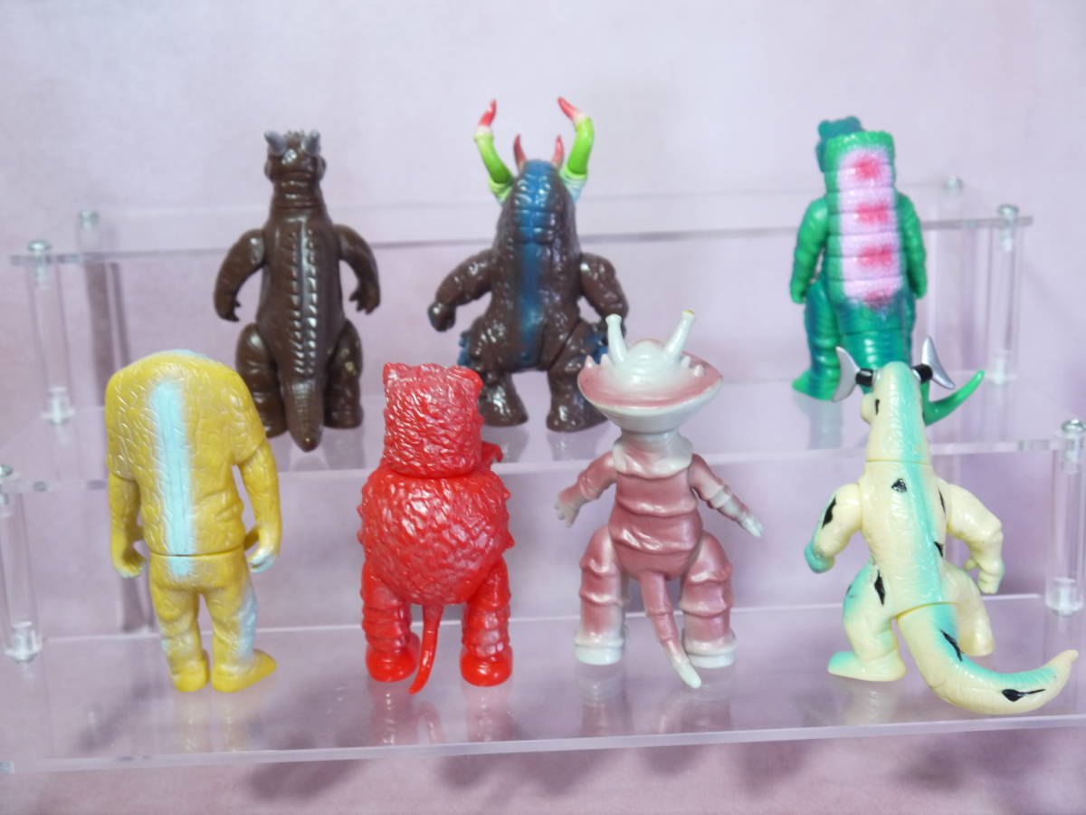 ブルマァク魂 7体セット ジャミラ・パゴス・エレキング・ミクラス 