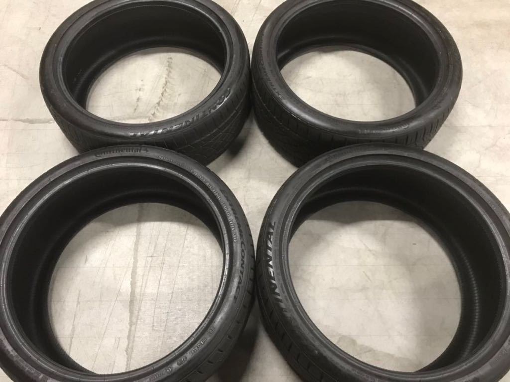 ★値下げ最終出品 訳あり中古★コンチネンタル エクストリーム コンタクトDWS06プラス 245/35R20 275/30R20 4本セット