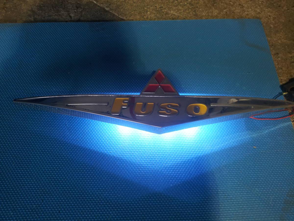 三菱 ふそう バスマーク レトロ デコトラ LED 当時物 R5-10-4 バス