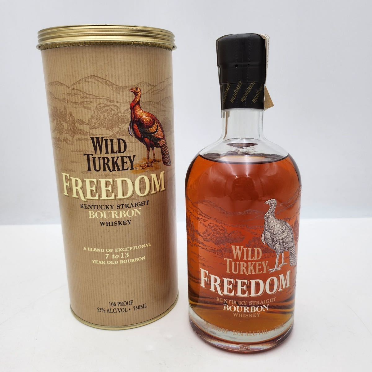 【未開栓】ワイルドターキー フリーダム 750ml 53% 箱付き 未開栓』WILD TURKEY ワイルドターキー FREEDOM フリーダム 750ml 53
