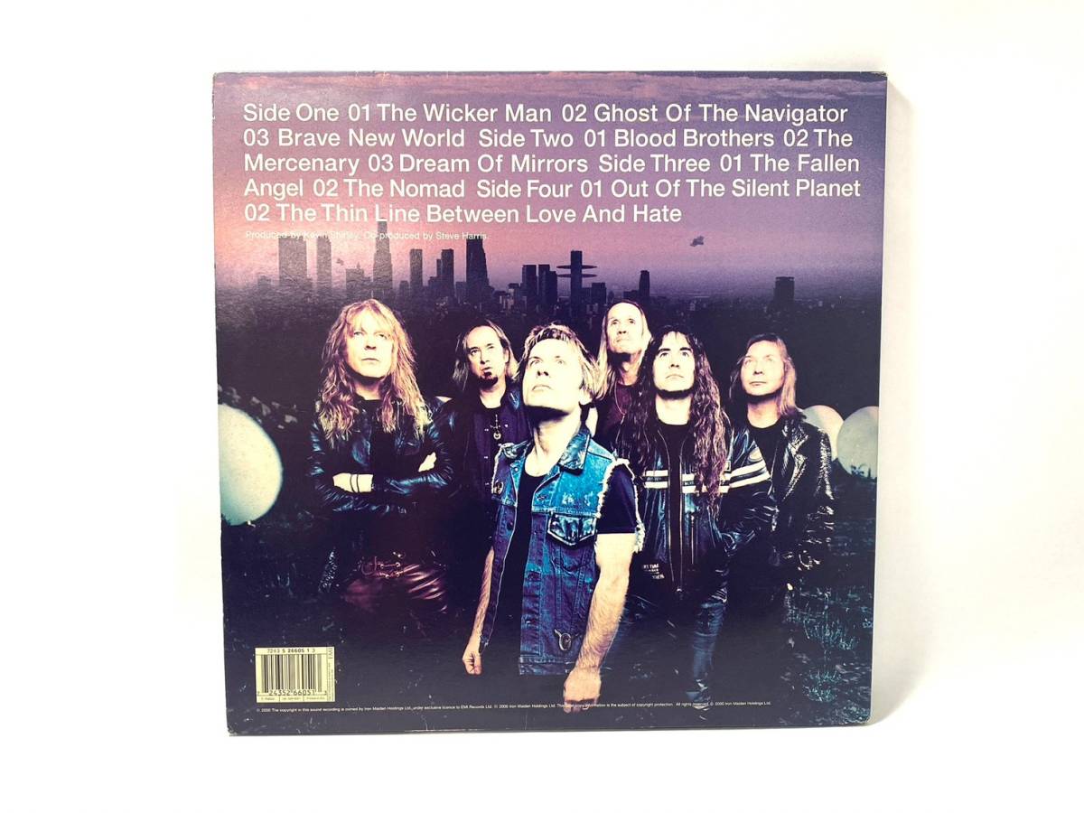 □ IRON MAIDEN/アイアンメイデン BRAVE NEW WORLD ピクチャー盤 LP