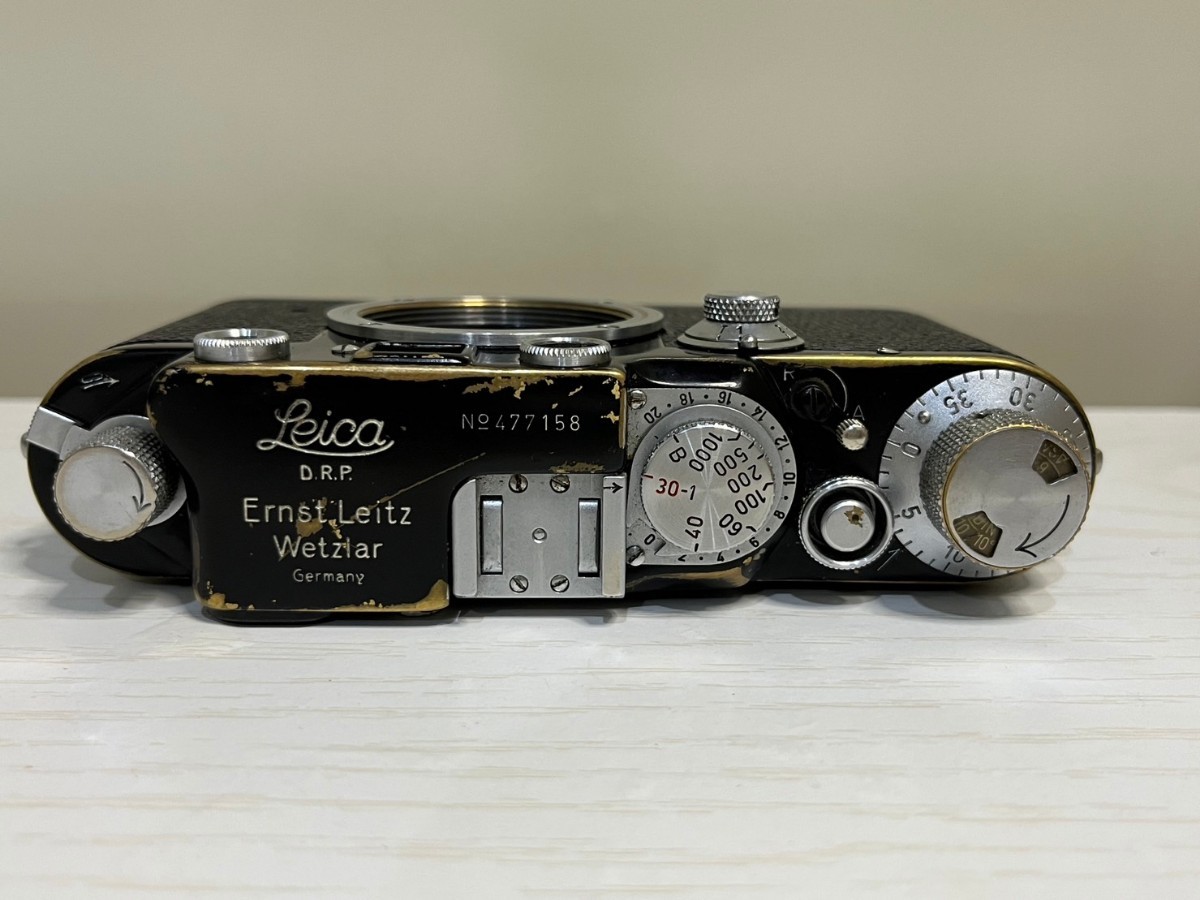 Leica IIIc 3c Rangefinder Black Body ライカ ブラックペイント
