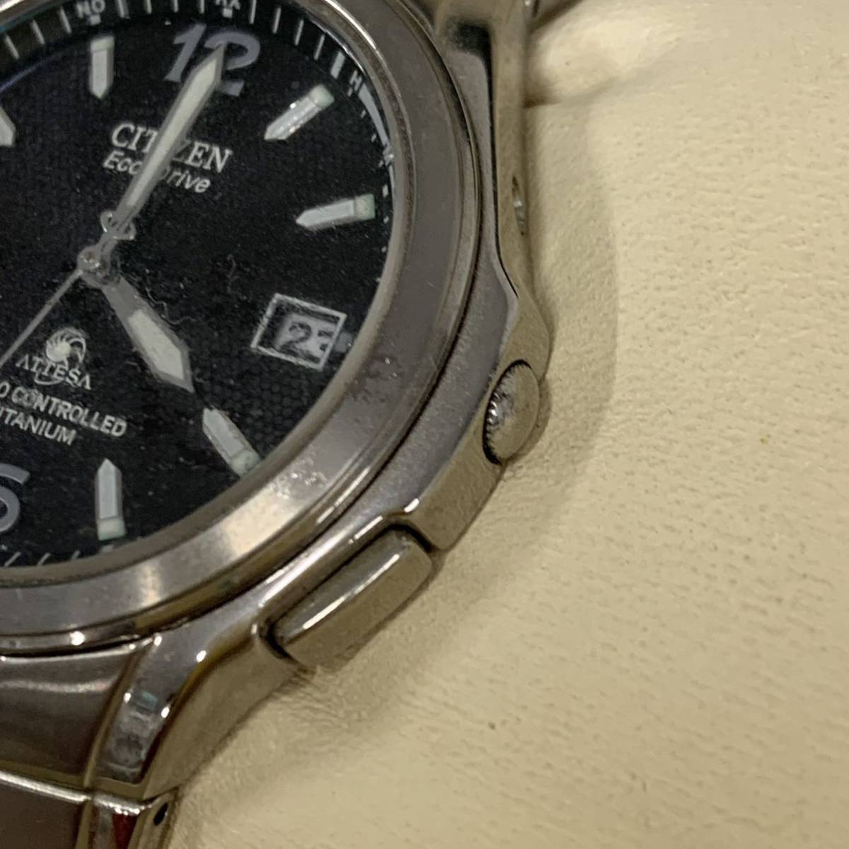動作未確認 CITIZENシチズンGN-4W-S H41アテッサ ATTESA説明書コマ 箱 