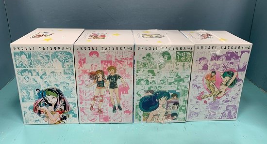 □うる星やつら 復刻BOX 全4BOXセット 全34巻・原画集 高橋留美子(全巻 