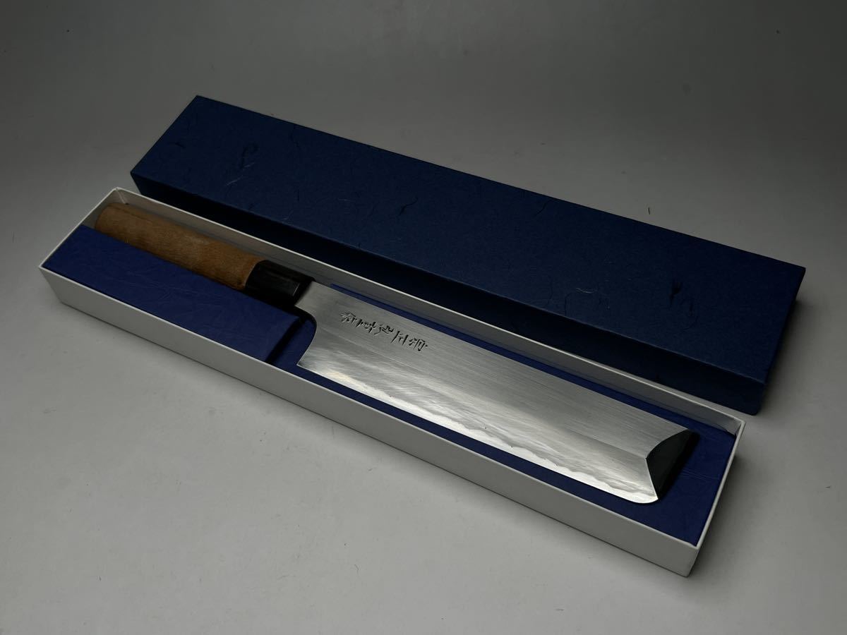 重房 重房作 飯塚重房 薄刃 和包丁 7寸 210㎜ 鍛