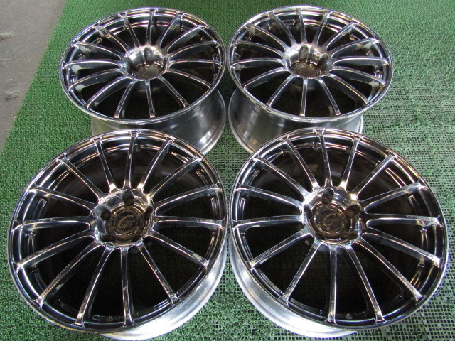 E3704 コニサー Connoisseur No.151C 18インチ 8.5J+38/9.5J+38 114.3-
