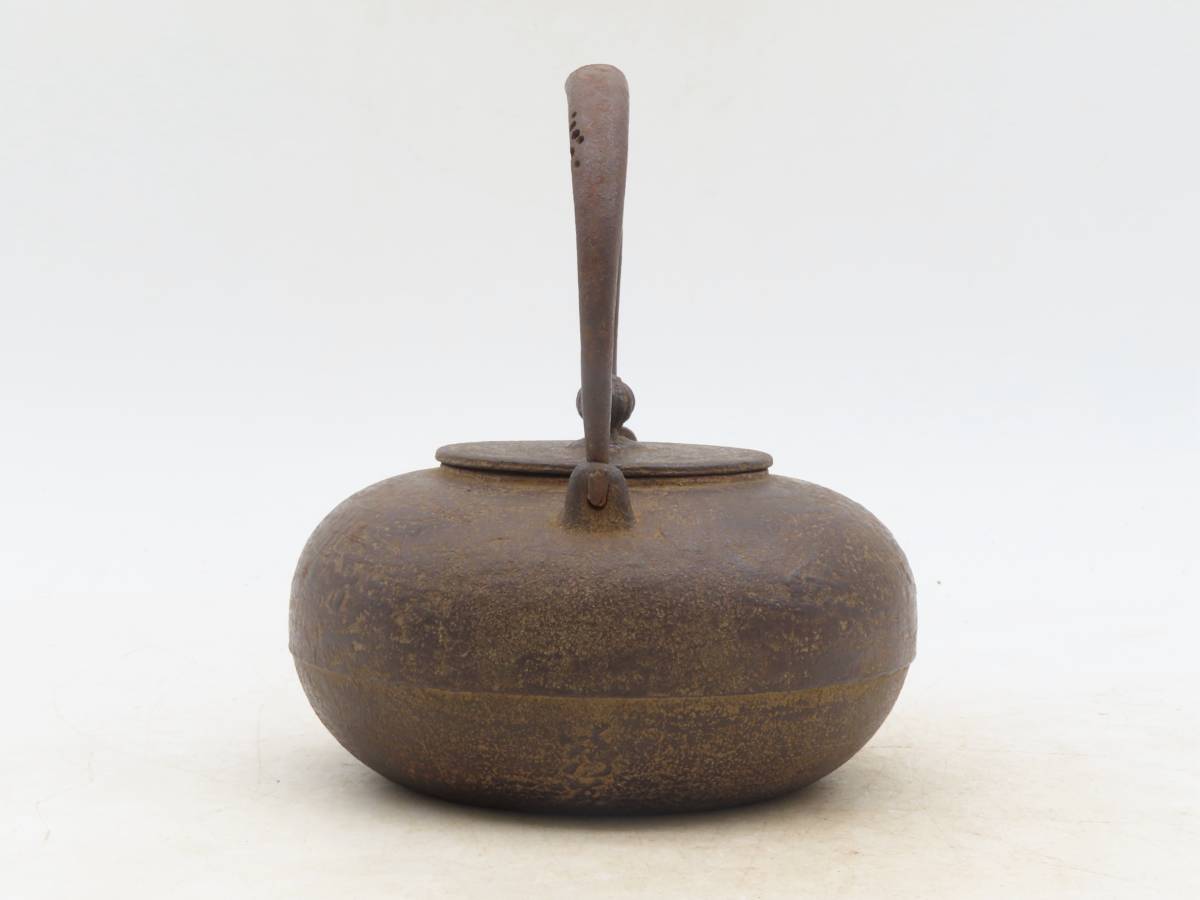 T754 蓋置 『紫三島砂金袋』『森里陶楽 造』 共箱 茶道具