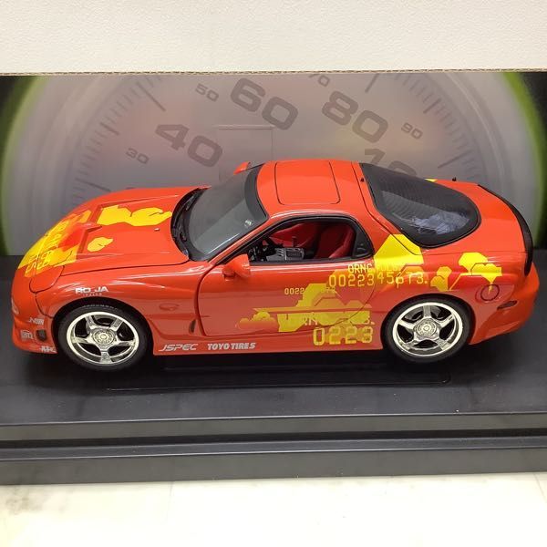 1994 Mazda RX-7 ミニカー 1/18 ワイルドスピード ワイルドスピード 1994 マツダ RX-7 FD3S 1/18 ミニカー