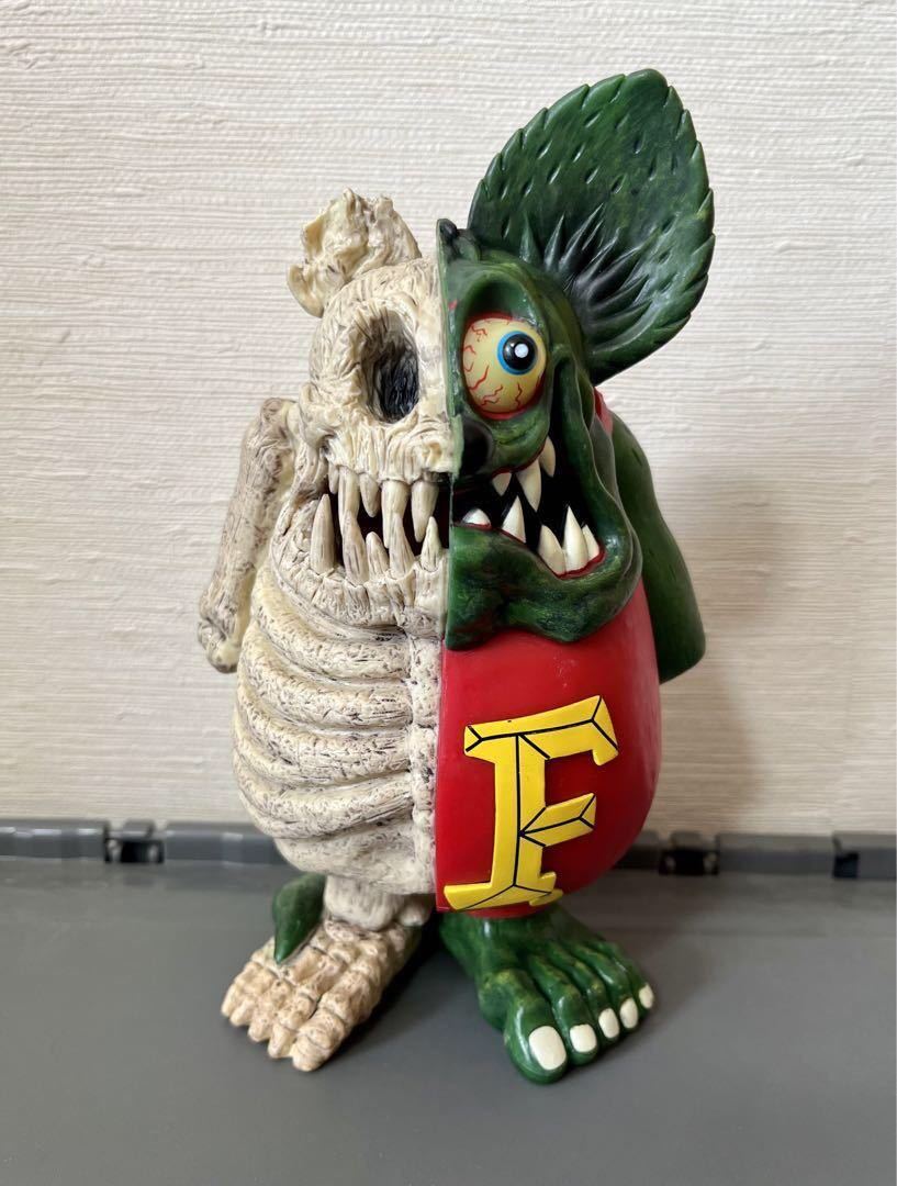 新品 ラットフィンク ドクロ フィギュア 18cm ラットフィンク