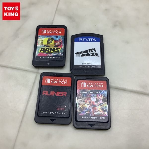 1円〜 箱無 Nintendo Switch ソフト マリオカート8デラックス、RUNER