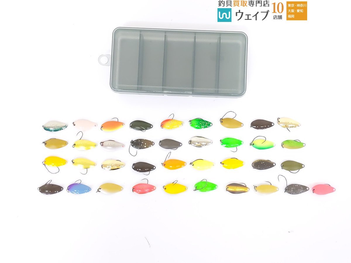 ロデオクラフト NOA ノア 1.0g 1.5g 1.8g 計37点 スプーン 管釣り