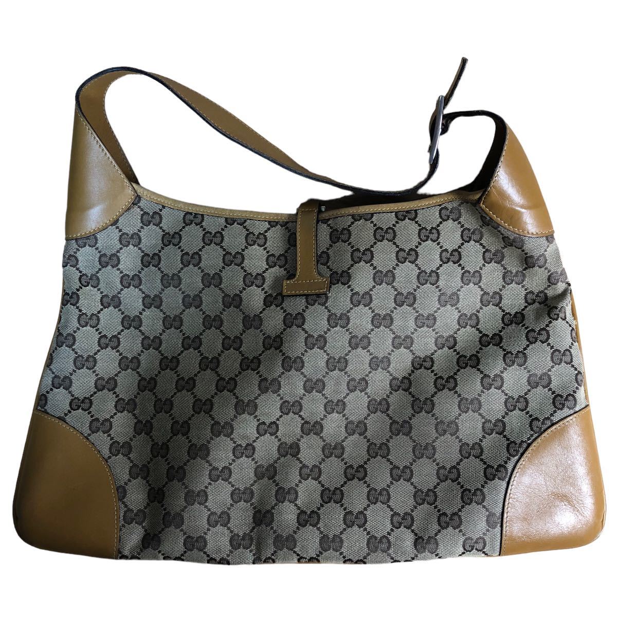 GUCCI ジャッキー　ショルダーバッグ　シェリーライン　GG柄　キャンバス GUCCI ジャッキー GGキャンバス シェリーライン ショルダーバッグ