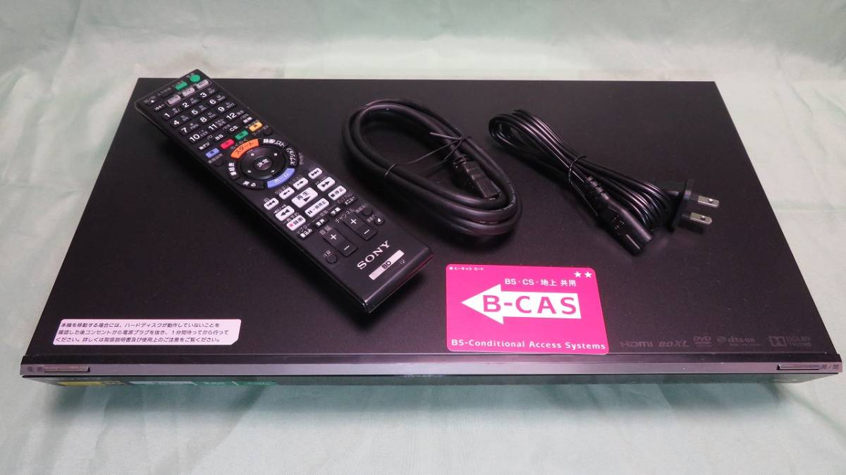 tuj7☆SONY BDZ-EW2000 HDD 3TB 換装済 2番組同時録画 ブルーレイ