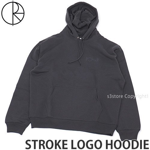 1円～ POLAR SKATE CO STROKE LOGO HOODIE GPHT XL ポーラー フーディー トップス パーカー フード 裏起毛 スケートボード [同梱不可]