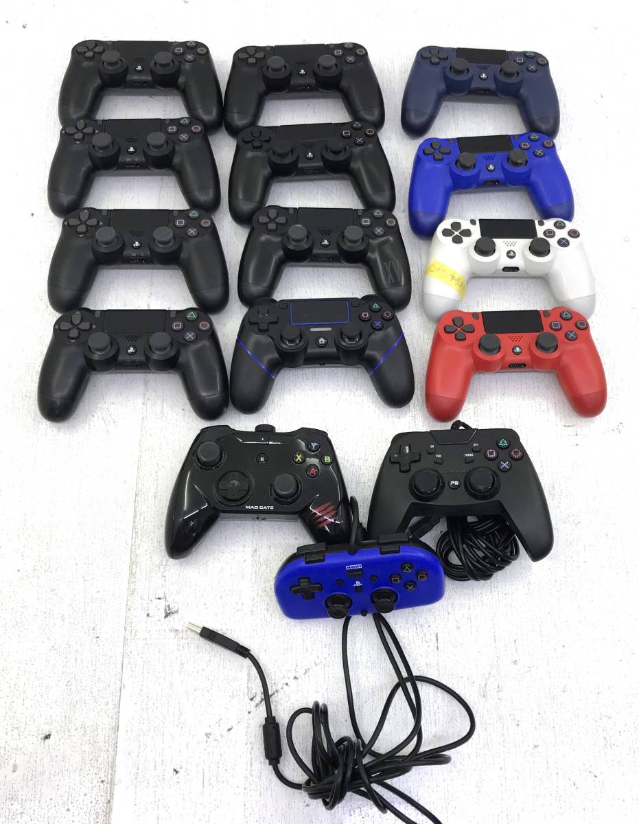 ゲームコントローラー まとめ売りジャンク品 □【ジャンク品/80】PS4 コントローラーまとめセット SONY 【公式通販】
