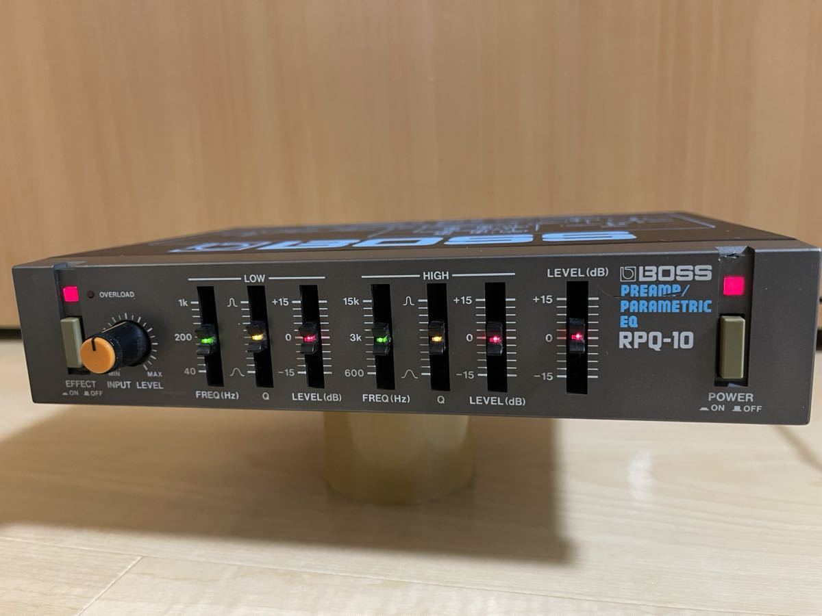 RPQ-10 BOSS EQ Boss - Preamp Parametric エフェクターセット ⁄ Rack