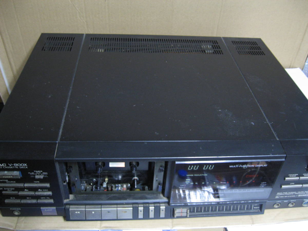 TEAC ティアック V-800X | 3ヘッドカセットデッキ : eBay 1円 ステレオ