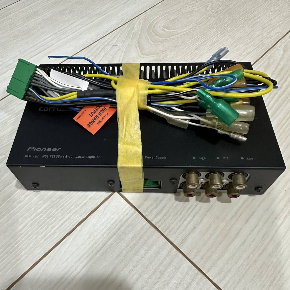 DEH-P01 付属 アンプ カロッツェリア 付属 DEH-P01 アンプ 改造